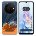 Funda Silicona Transparente para Zte Blade A76 5G diseño Bufalo Dibujos