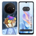 Funda Silicona Transparente para Zte Blade A76 5G diseño Cabra Dibujos