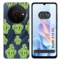 Funda Silicona Transparente para Zte Blade A76 5G diseño Cactus Dibujos