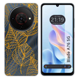 Funda Silicona Transparente para Zte Blade A76 5G diseño...
