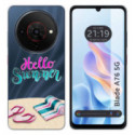 Funda Silicona Transparente para Zte Blade A76 5G diseño Summer Dibujos