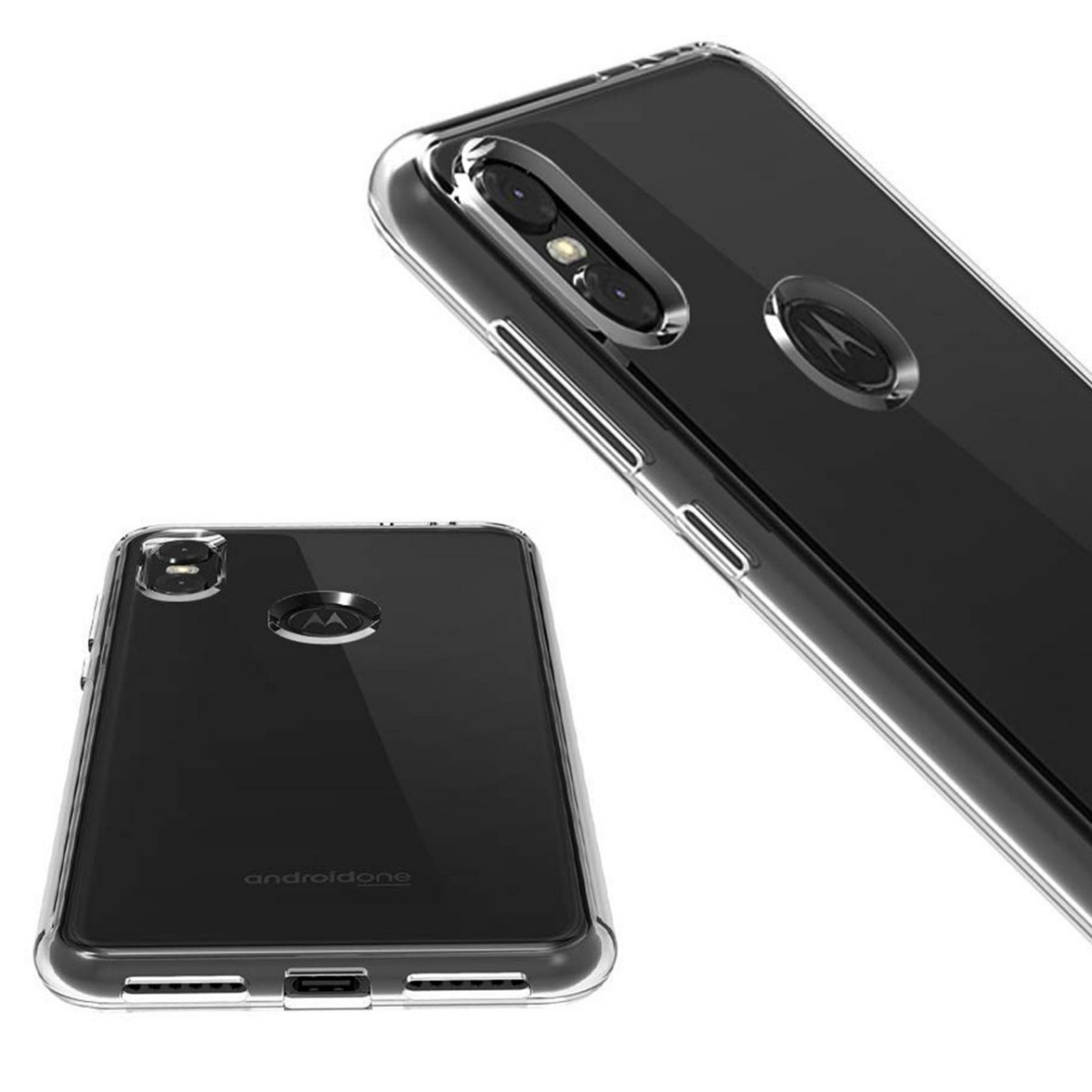 Funda Gel Tpu Fina Ultra-Thin 0,5mm Transparente para Motorola One