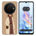 Funda Silicona para Zte Blade A76 5G diseño Mujer 09 Dibujos