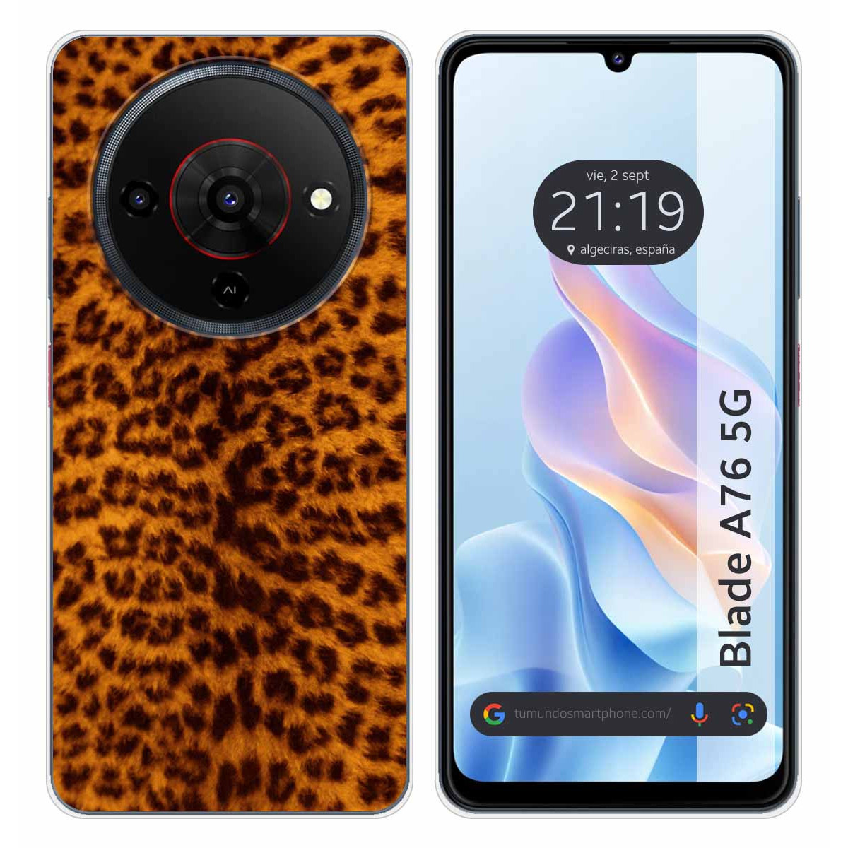 Funda Silicona para Zte Blade A76 5G diseño...