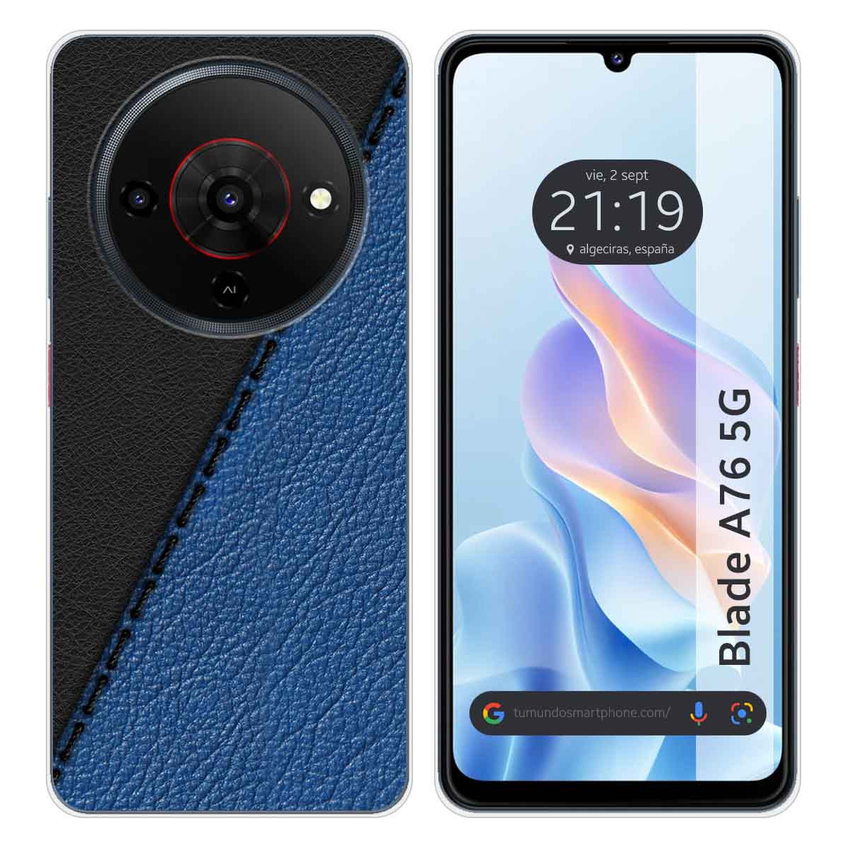 Funda Silicona para Zte Blade A76 5G diseño...