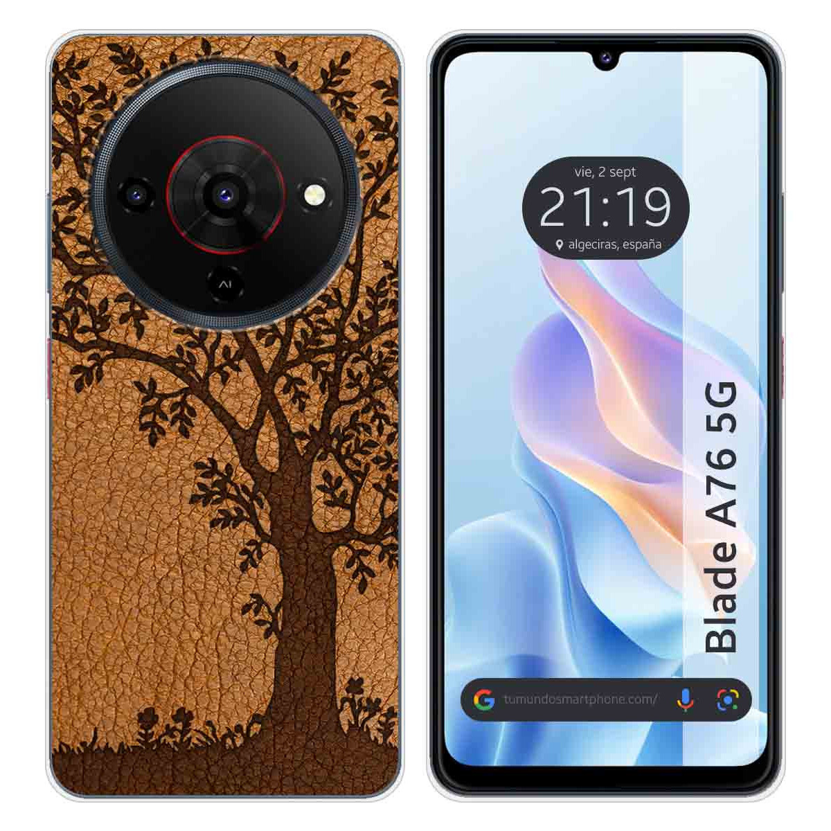 Funda Silicona para Zte Blade A76 5G diseño...