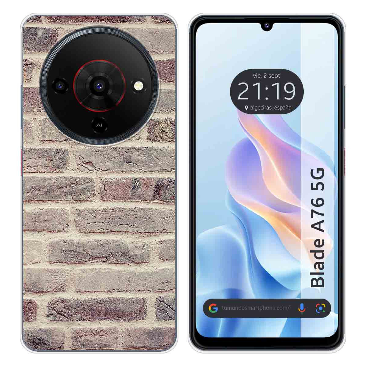 Funda Silicona para Zte Blade A76 5G diseño...