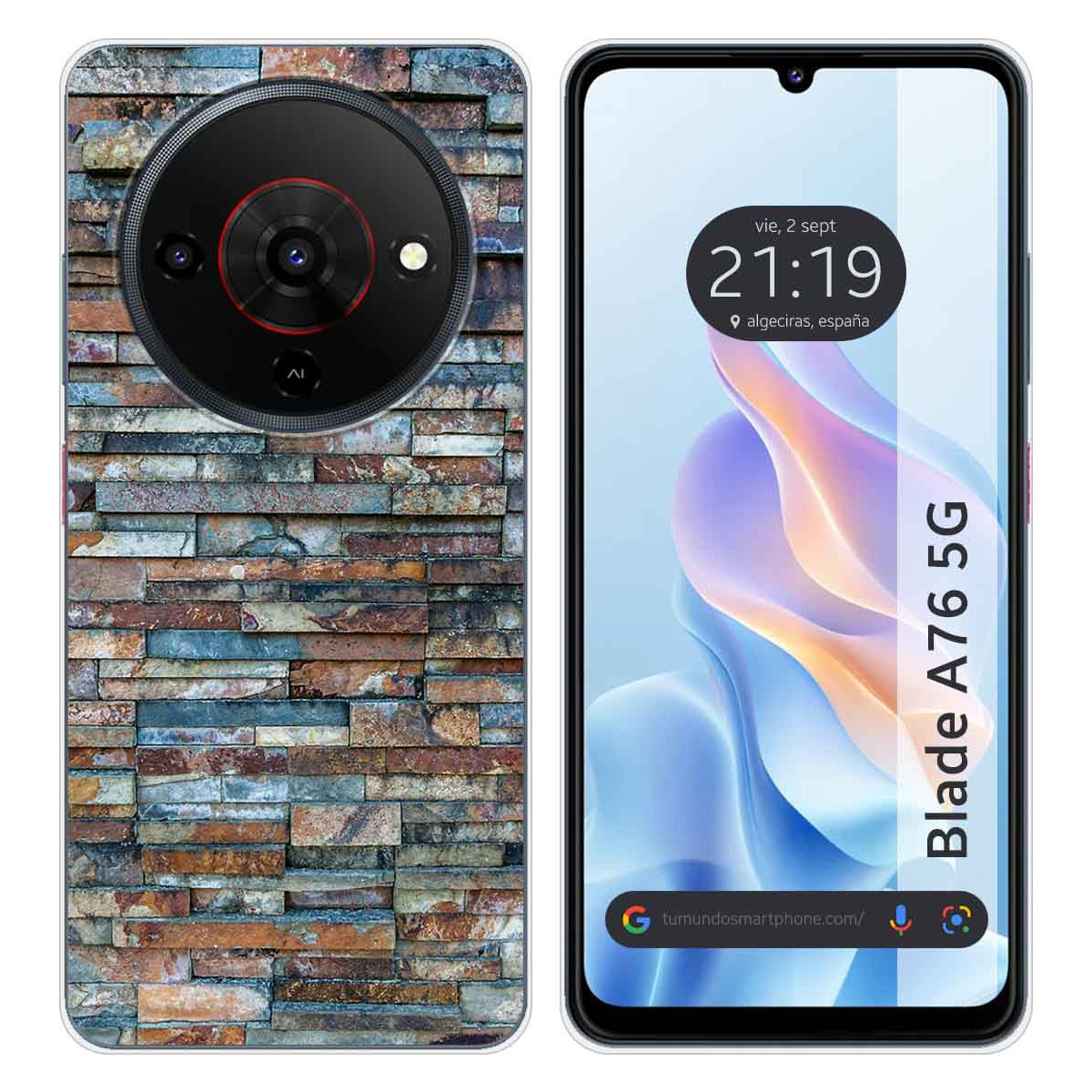 Funda Silicona para Zte Blade A76 5G diseño...