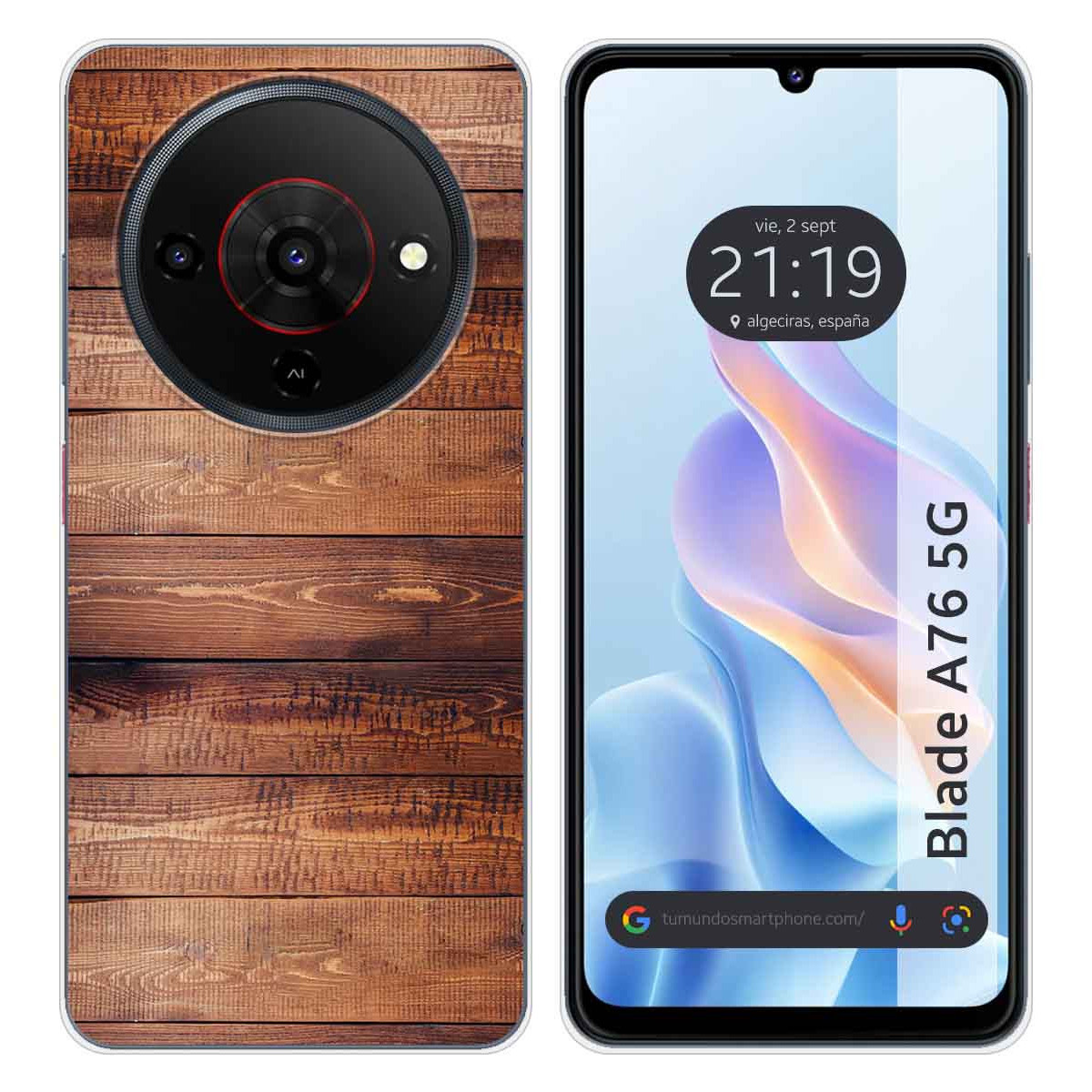 Funda Silicona para Zte Blade A76 5G diseño...