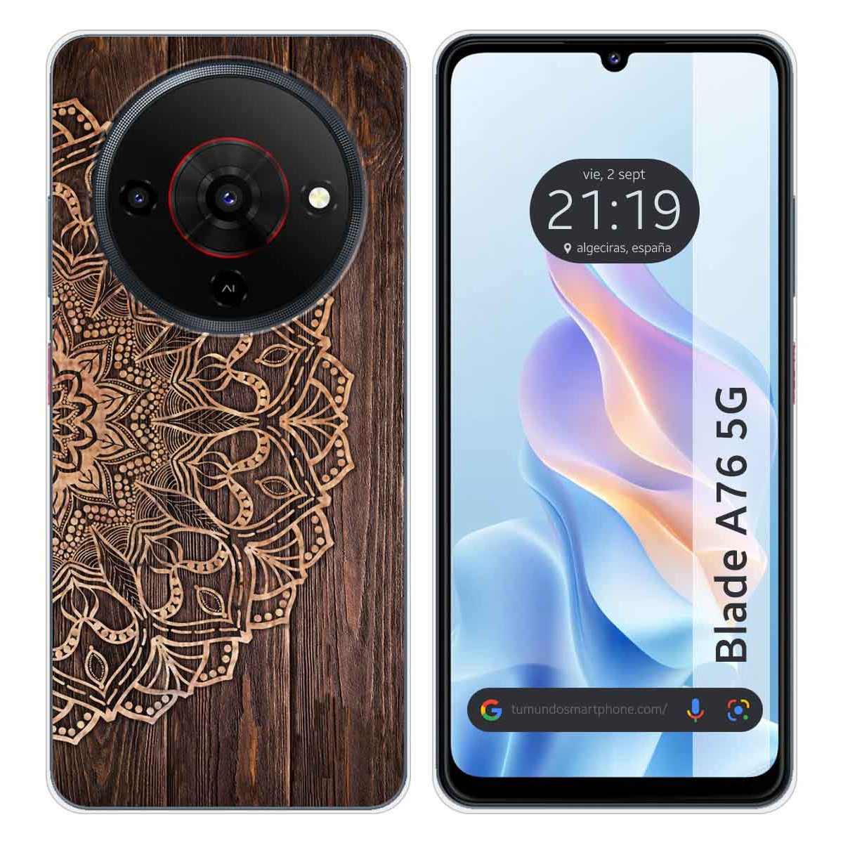 Funda Silicona para Zte Blade A76 5G diseño...