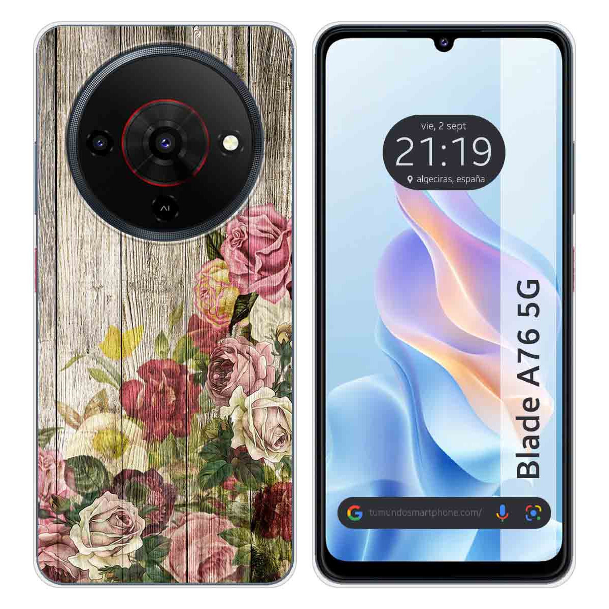 Funda Silicona para Zte Blade A76 5G diseño...