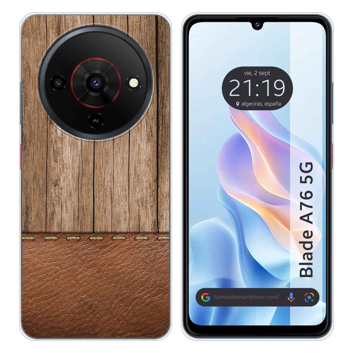 Funda Silicona para Zte Blade A76 5G diseño...