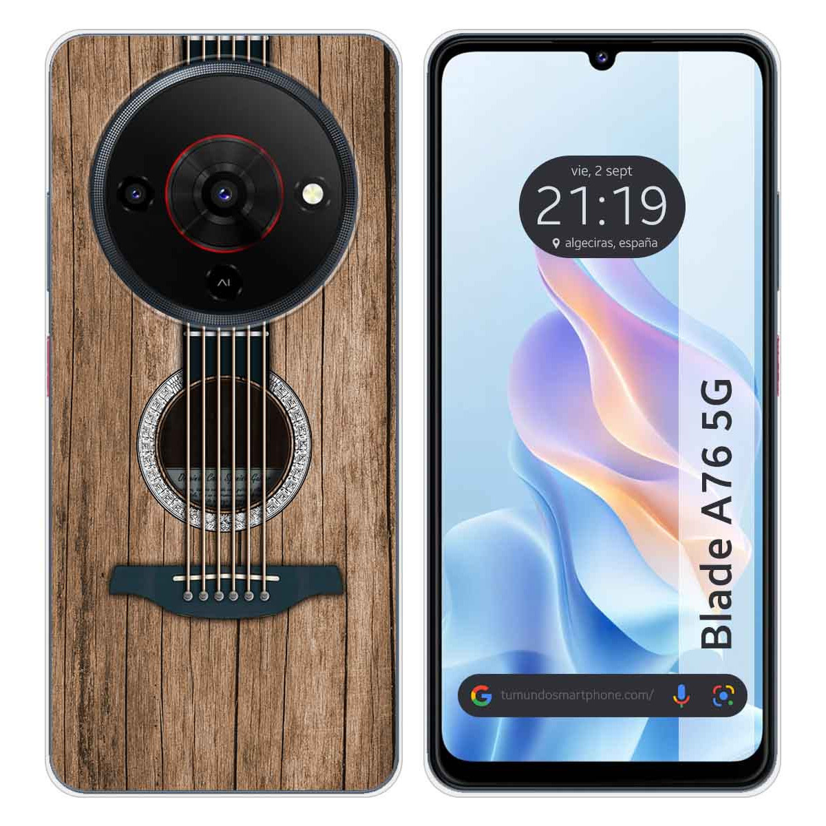 Funda Silicona para Zte Blade A76 5G diseño...