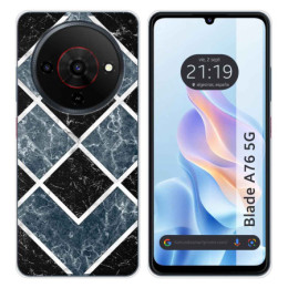 Funda Silicona para Zte Blade A76 5G diseño Mármol 06...