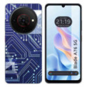 Funda Silicona para Zte Blade A76 5G diseño Circuito Dibujos