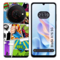 Funda Silicona para Zte Blade A76 5G diseño Comic Dibujos