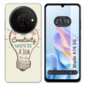 Funda Silicona para Zte Blade A76 5G diseño Creativity Dibujos