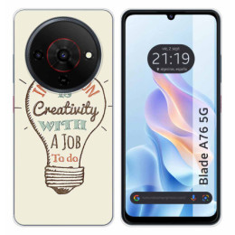 Funda Silicona para Zte Blade A76 5G diseño Creativity...