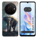 Funda Silicona para Zte Blade A76 5G diseño Elefante Dibujos