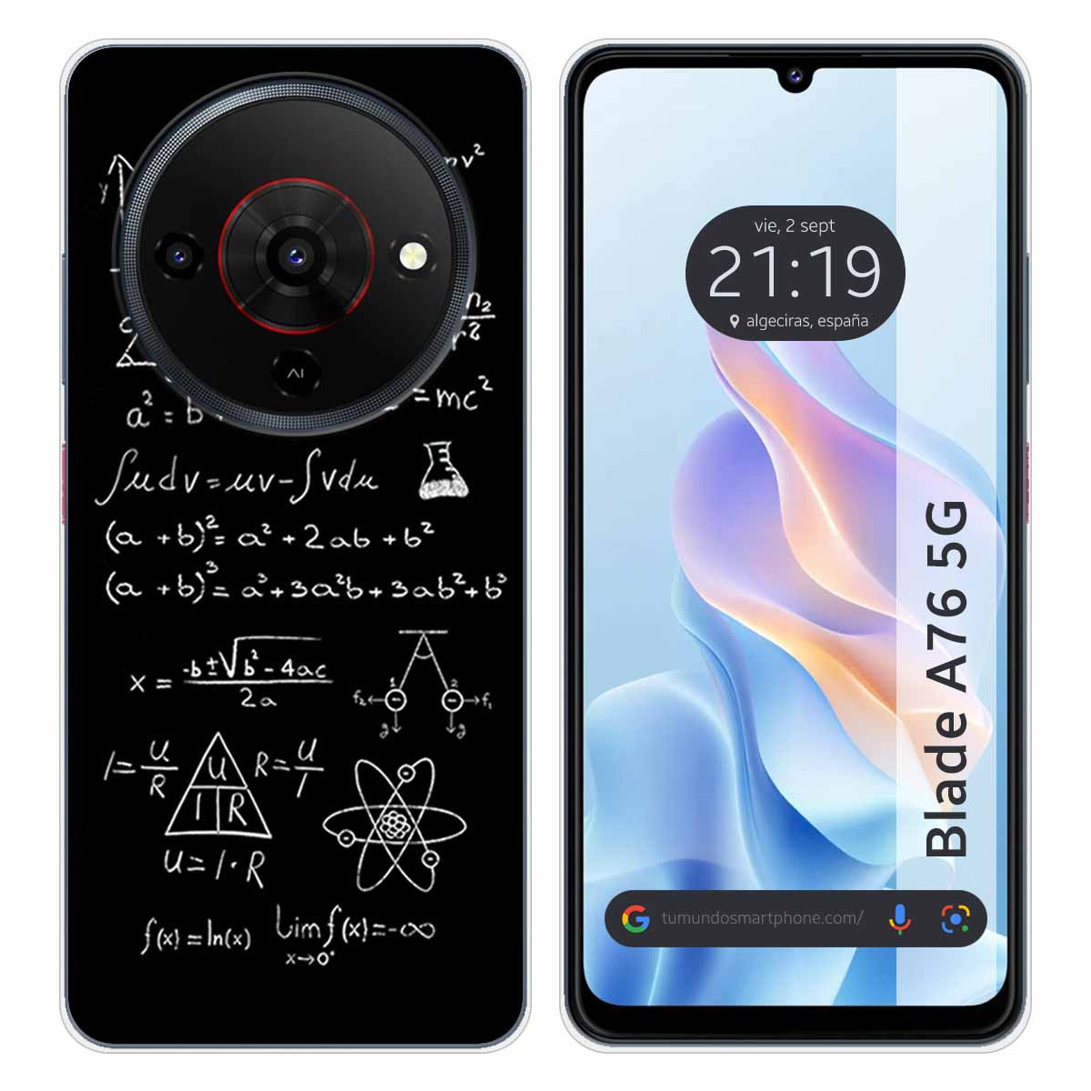 Funda Silicona para Zte Blade A76 5G diseño...