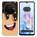 Funda Silicona para Zte Blade A76 5G diseño Helado Chocolate Dibujos