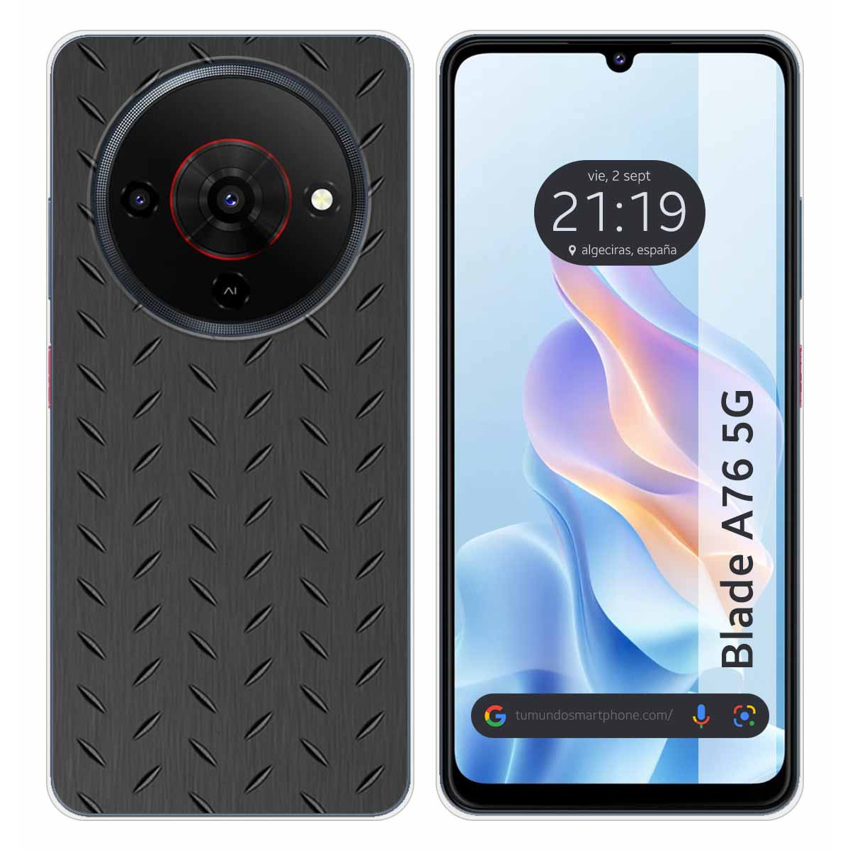 Funda Silicona para Zte Blade A76 5G diseño...