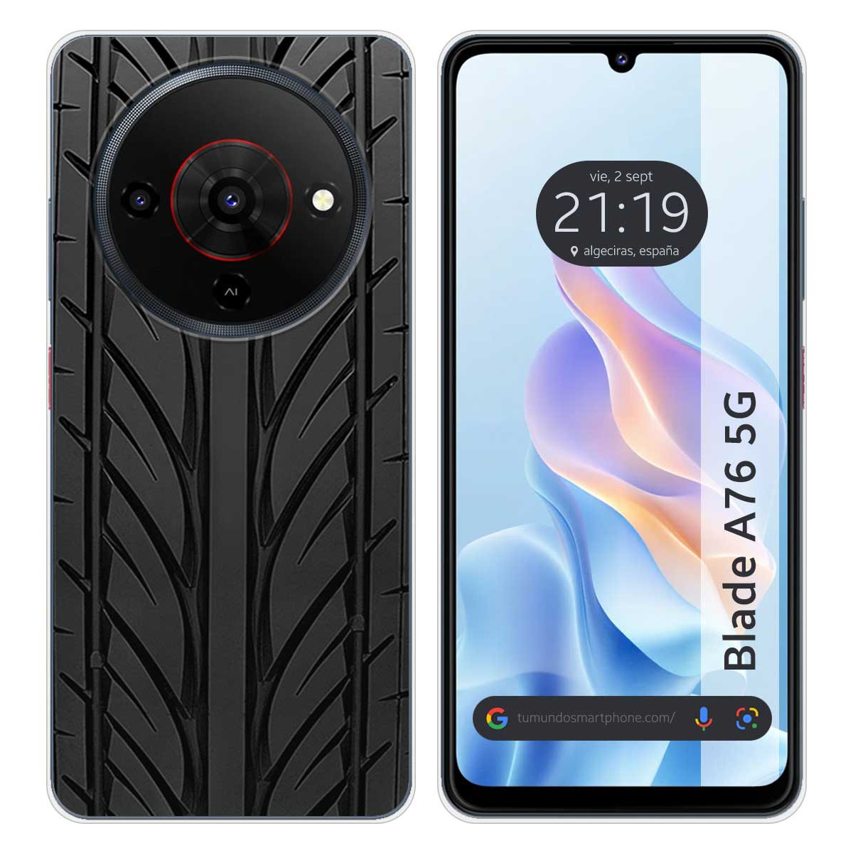 Funda Silicona para Zte Blade A76 5G diseño...