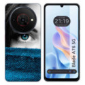 Funda Silicona para Zte Blade A76 5G diseño Ojo Dibujos