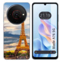 Funda Silicona para Zte Blade A76 5G diseño Paris Dibujos