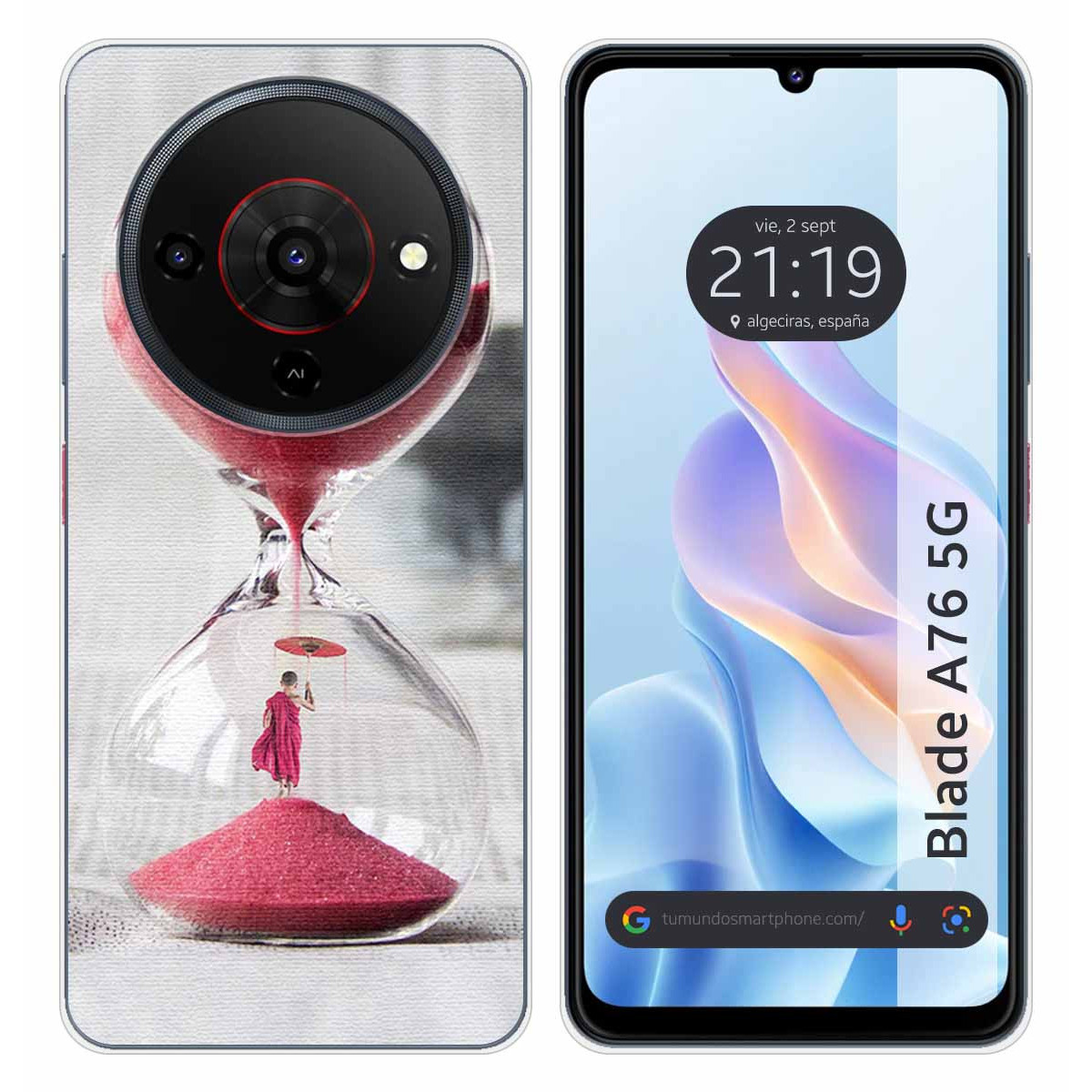 Funda Silicona para Zte Blade A76 5G diseño...