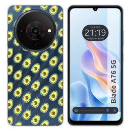 Funda Silicona para Zte Blade A76 5G diseño Aguacate Dibujos