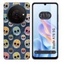 Funda Silicona para Zte Blade A76 5G diseño Catrina Dibujos