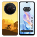 Funda Silicona para Zte Blade A76 5G diseño Ciclista Dibujos