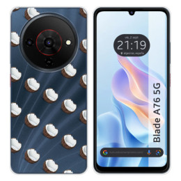 Funda Silicona para Zte Blade A76 5G diseño Cocos Dibujos