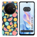 Funda Silicona para Zte Blade A76 5G diseño Frutas 02 Dibujos