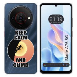 Funda Silicona para Zte Blade A76 5G diseño Mujer...