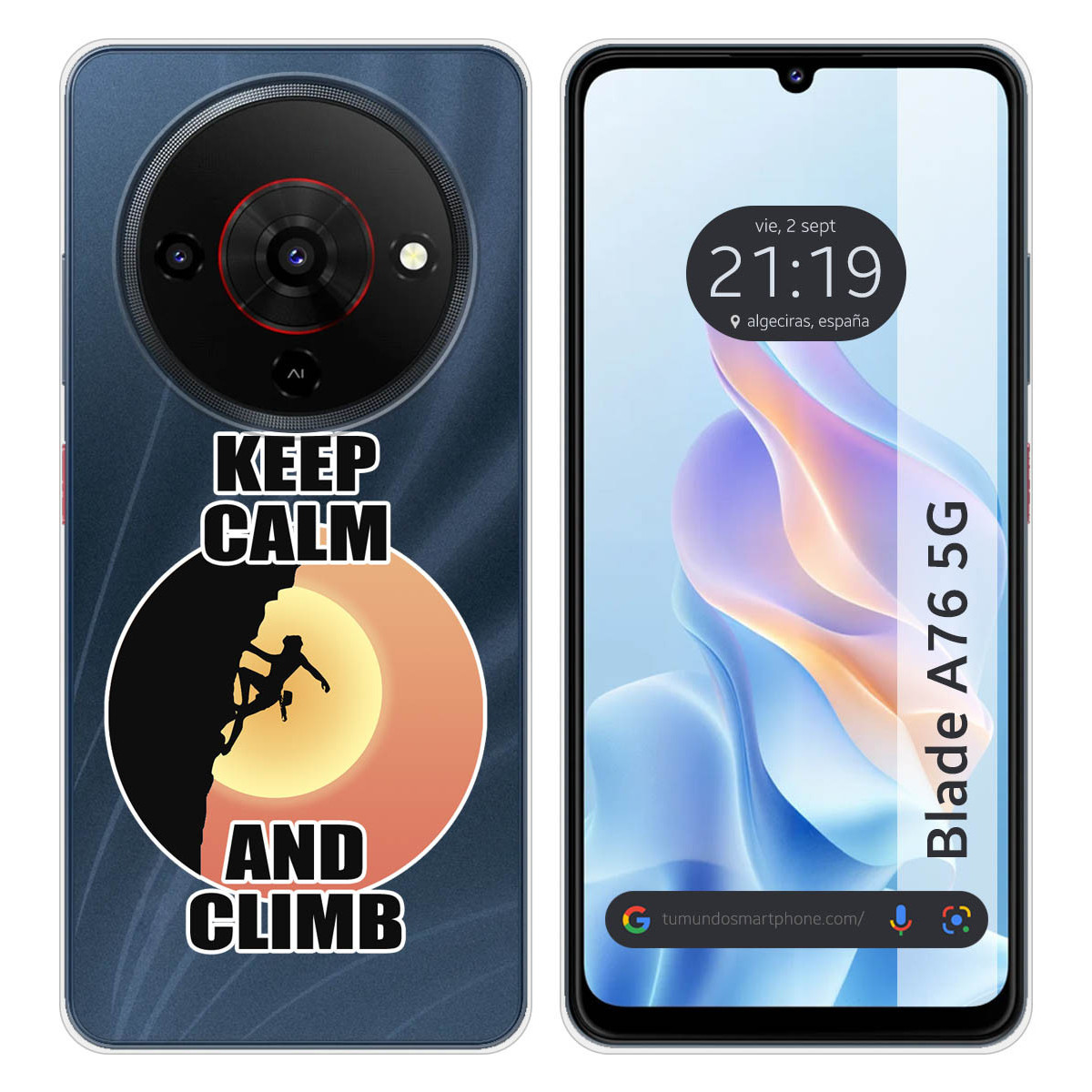 Funda Silicona para Zte Blade A76 5G diseño...