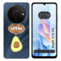 Funda Silicona para Zte Blade A76 5G diseño Vegan Life Dibujos