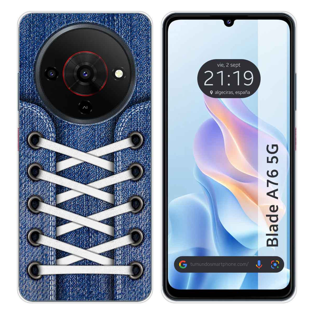 Funda Silicona para Zte Blade A76 5G diseño...
