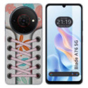 Funda Silicona para Zte Blade A76 5G diseño Zapatillas 09 Dibujos