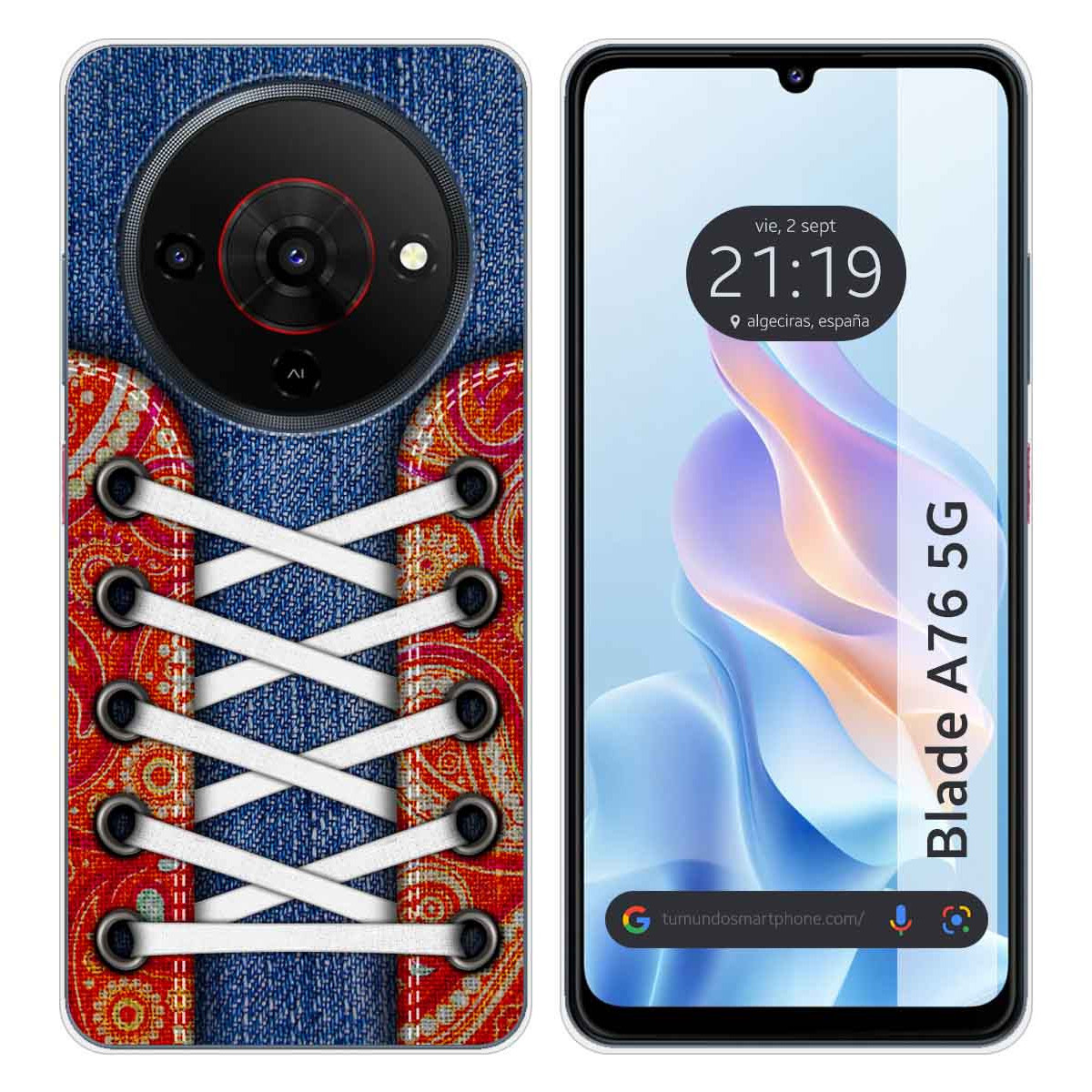 Funda Silicona para Zte Blade A76 5G diseño...