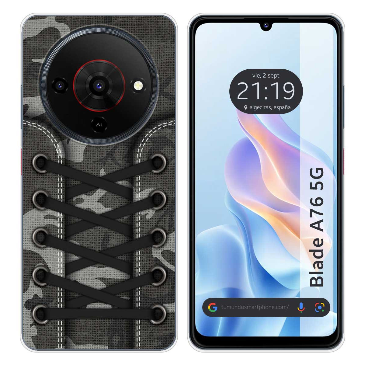 Funda Silicona para Zte Blade A76 5G diseño...