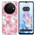 Funda Silicona para Zte Blade A76 5G diseño Flores 07 Dibujos