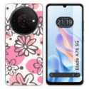 Funda Silicona para Zte Blade A76 5G diseño Flores 09 Dibujos