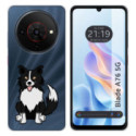 Funda Silicona para Zte Blade A76 5G diseño Perros 01 Dibujos