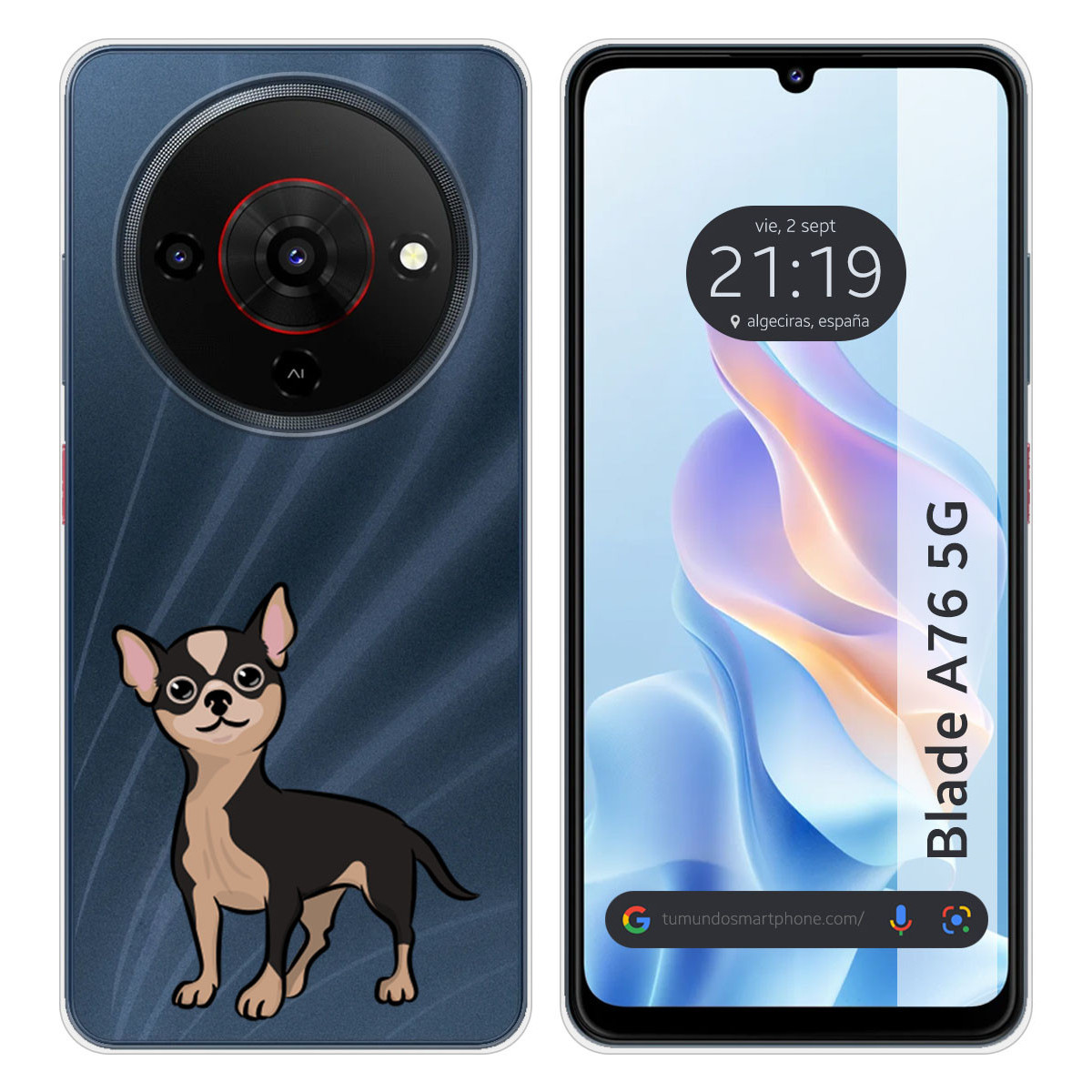 Funda Silicona para Zte Blade A76 5G diseño...