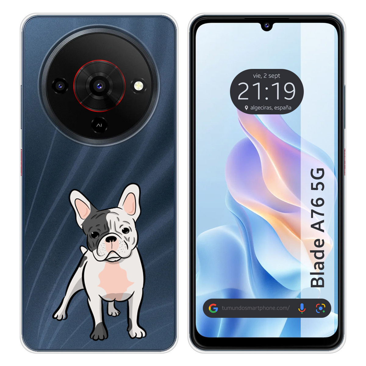 Funda Silicona para Zte Blade A76 5G diseño...
