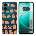 Funda Silicona Transparente para Oppo A6 4G / 5G diseño Capibara 01 Dibujos