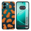 Funda Silicona Transparente para Oppo A6 4G / 5G diseño Capibara 02 Dibujos