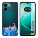 Funda Silicona Transparente para Oppo A6 4G / 5G diseño Hipo Dibujos
